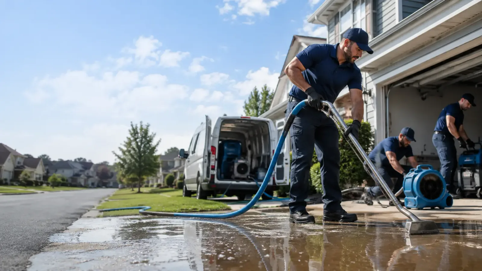 Flood Damage Restoration in Portola Valley, CA